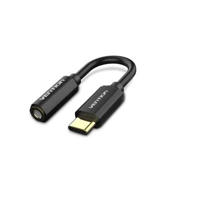 Vention CFIBA Type-C to 3.5MM Audio Cable 0.1M Black