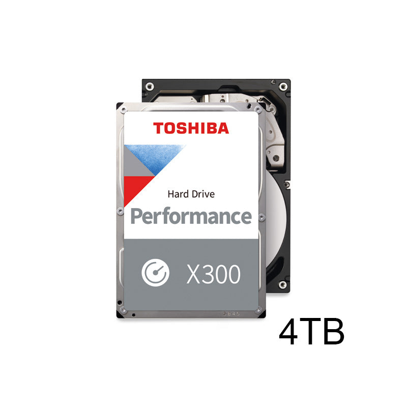 Toshiba 3.5-inch X300 Performance 4TB 7200rpm 128MB