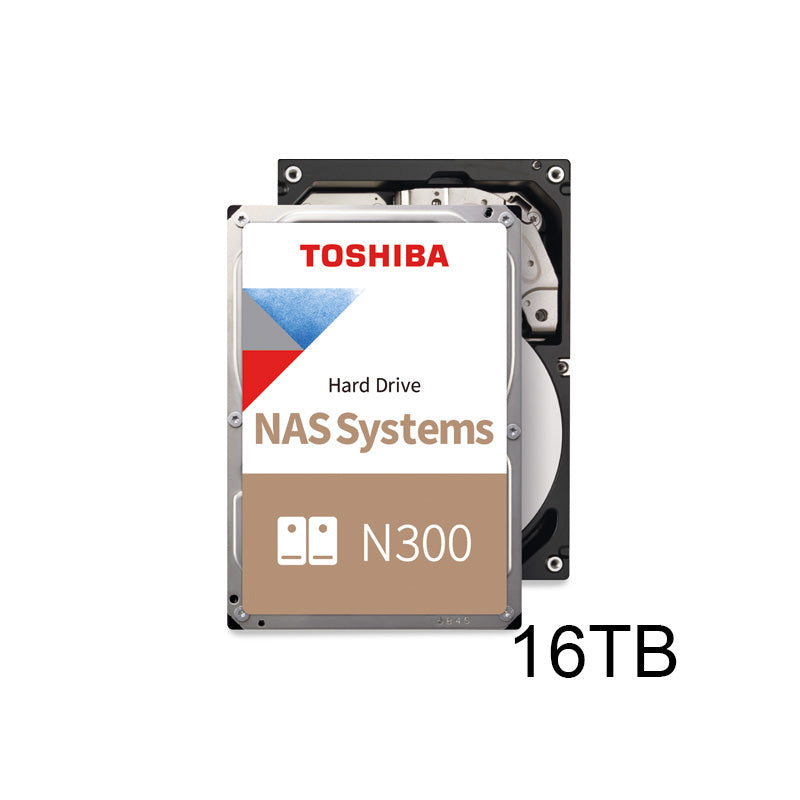 Toshiba 3.5-inch N300 NAS 16TB 7200rpm 256MB