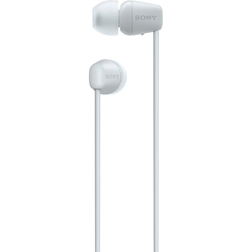Sony WI-C100 Bluetooth Earphones (White)