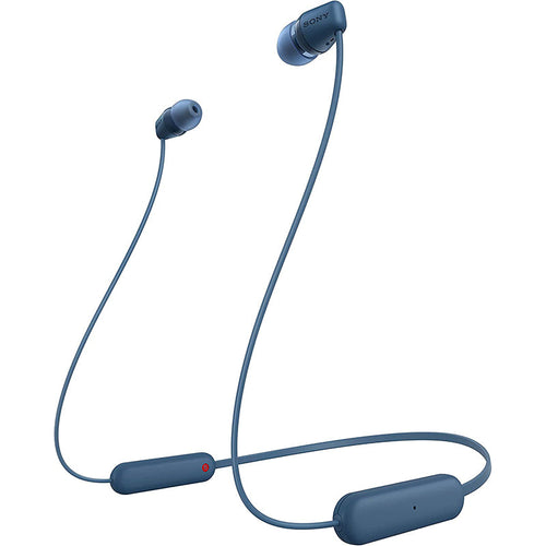 Sony WI-C100 Bluetooth Earphones (Blue)