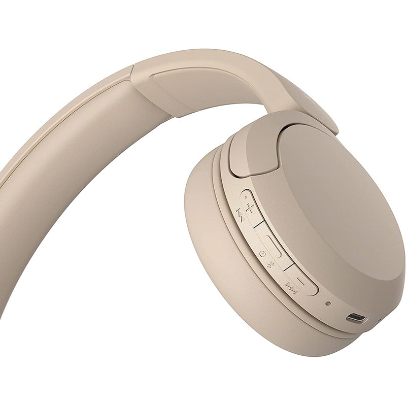 Sony WH-CH520 Bluetooth Headphones (Cream)