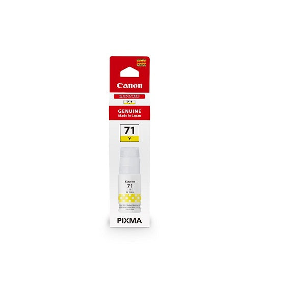 Canon GI-71 Ink for G1020, G2020, G3020, G3060 (Yellow)