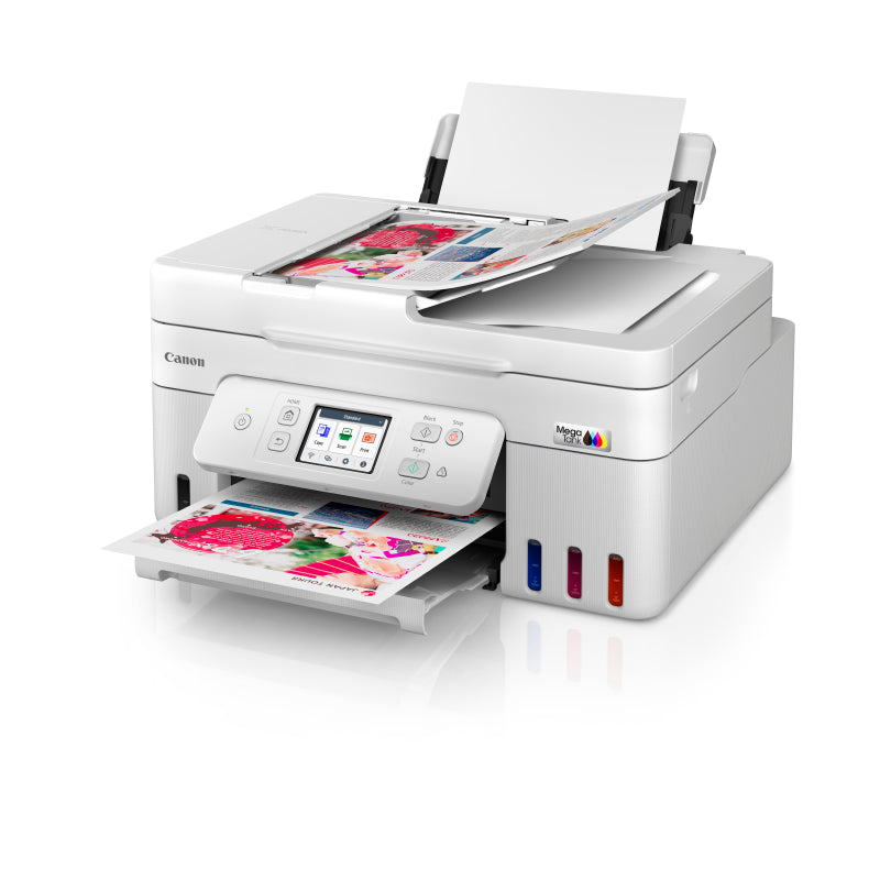 Canon G4780 Ink Tank AIO Printer (White)
