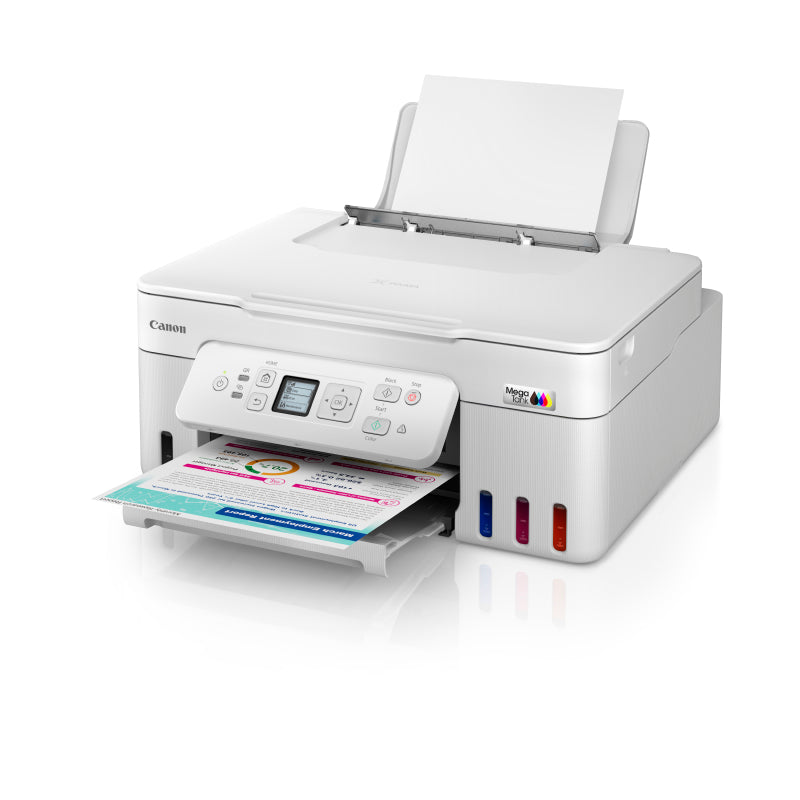 Canon G3780 Ink Tank AIO Printer (White)
