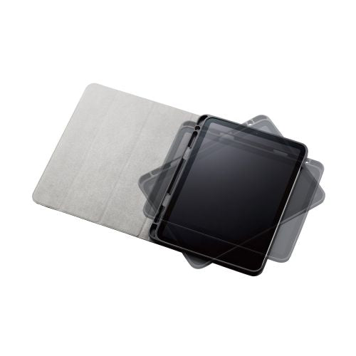 Elecom iPad Air 11 M2 (10.9 Gen 4/5) Lea Case 360° Pencil Holder