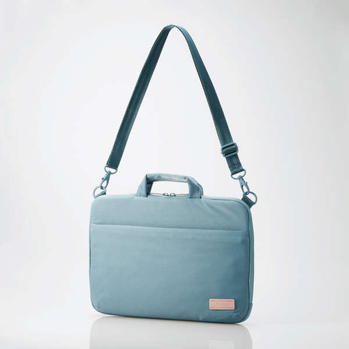Elecom 14-inch PC Inner Bag with Shoulder Strap (Shade green)