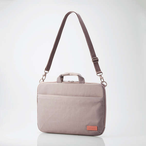 Elecom 14-inch PC Inner Bag with Shoulder Strap (Rose gray)