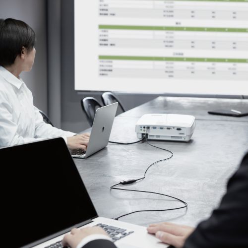 Elecom AD-HDAASS01BK Hdmi Conversion Adapter Slim (Black)