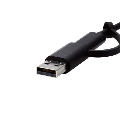 Elecom AD-HDMICAPBK USB C/USB A connector 4K HDMI Adapter
