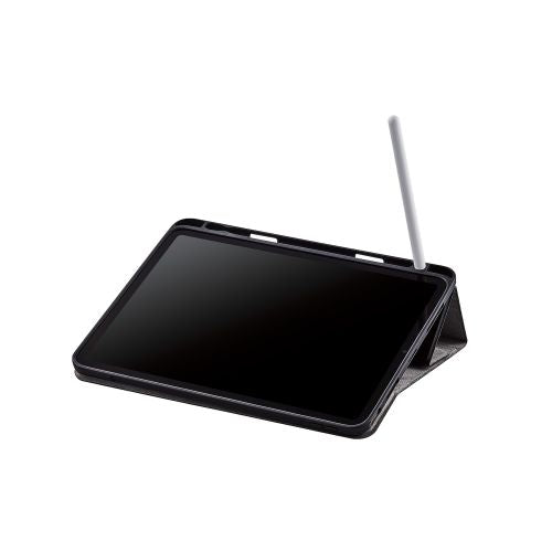 Elecom iPad Pro 11-inch Flap Case 360° Apple Pencil Holder Blk