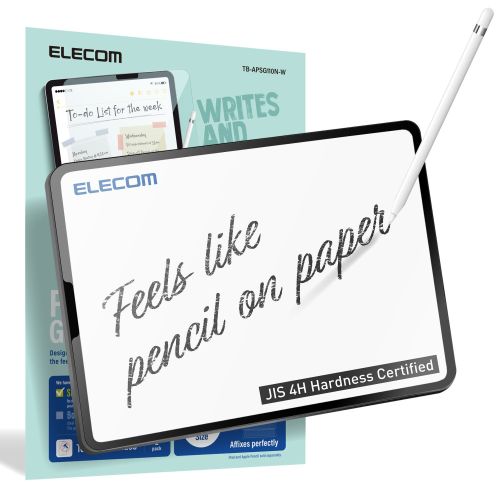 Elecom TB-APSG110N-W iPad Pro 11 inch 2 Pcs Tempered Glass Protector