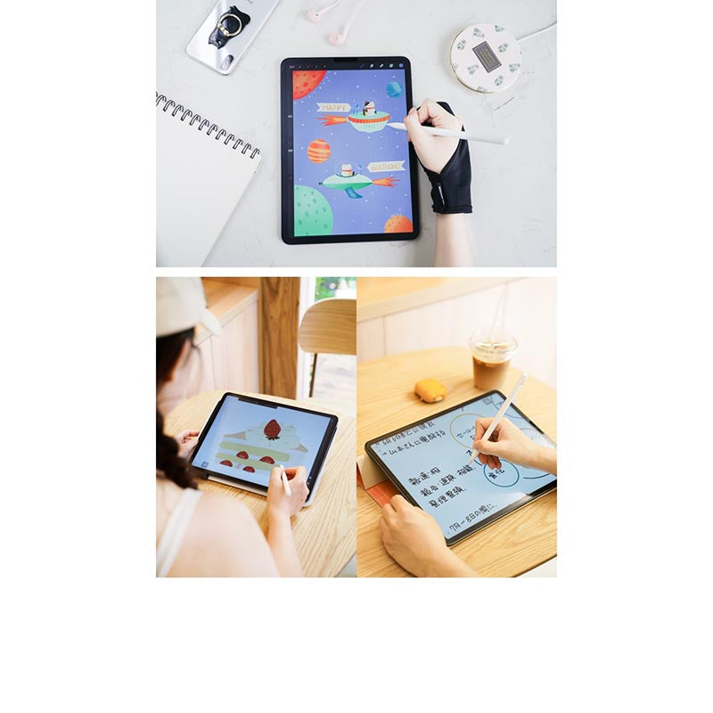 Elecom TB-APSG129N-W iPad Pro 12.9 inch 2 Pcs LCD Tempered Glass Protector