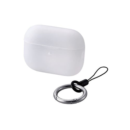 Elecom AP4SCCR Airpods Pro Gen 2 Silicone Case (Clear)