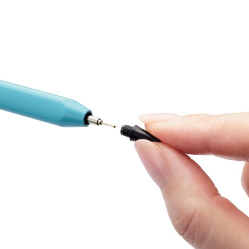 Elecom P-TPACAPEN02BU Rechargeable Active Touch Pen for iPad (Triangle) Blue