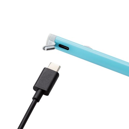 Elecom P-TPACAPEN02BU Rechargeable Active Touch Pen for iPad (Triangle) Blue