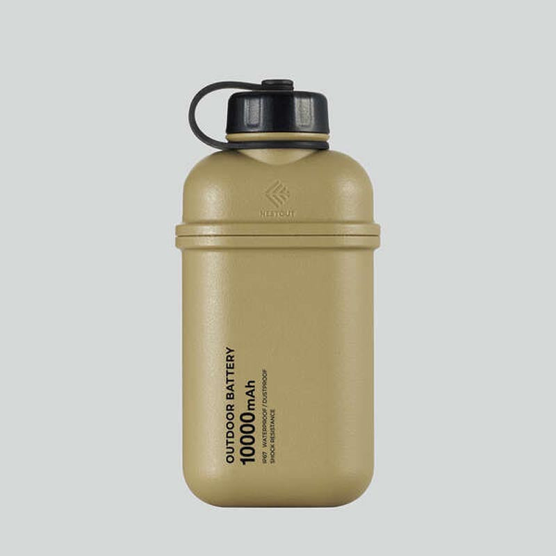 Elecom DE-NEST10000ABE 10000mAh 20W 1C1A Power Bank (Beige)