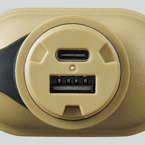 Elecom DE-NEST10000ABE 10000mAh 20W 1C1A Power Bank (Beige)