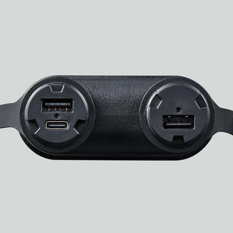 Elecom DE-NEST15000ABK 15000mAh 32W 1C2A Power Bank (Black)