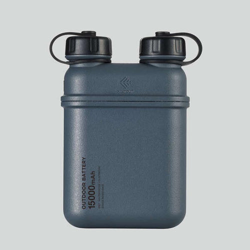 Elecom DE-NEST15000AGY 15000mAh 32W 1C2A Power Bank (Grey)