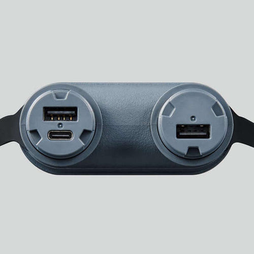 Elecom DE-NEST15000AGY 15000mAh 32W 1C2A Power Bank (Grey)