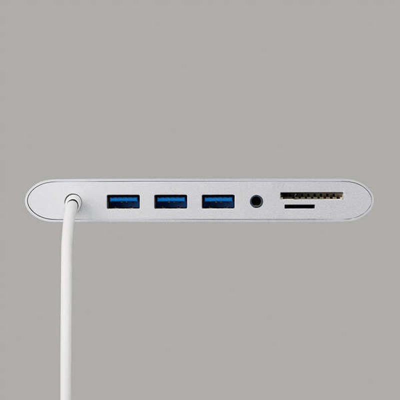 Elecom DST-C28SV 11 in 1 Docking Station HDMI/DP/VGA/3X USB3.2(Gen 1)/Lan Port/SD & Micro SD  PD100W