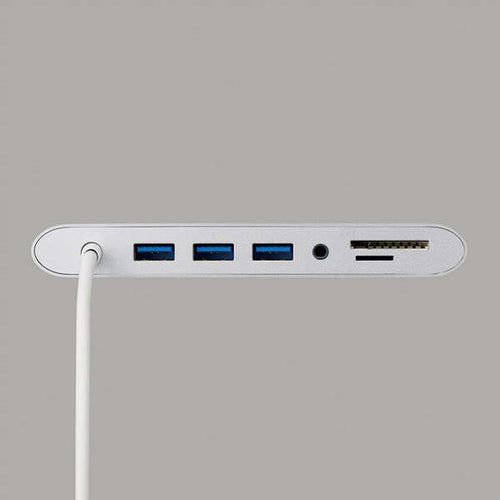 Elecom DST-C28SV 11 in 1 Docking Station HDMI/DP/VGA/3X USB3.2(Gen 1)/Lan Port/SD & Micro SD  PD100W