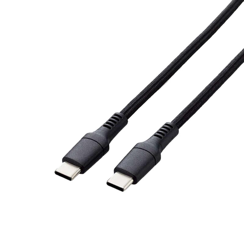 Elecom MPA-CC5PS10BK USB C To USB C Cable PD 100W 1M