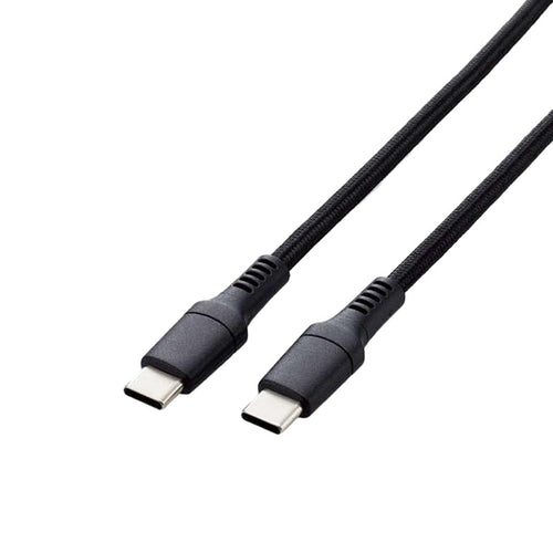 Elecom MPA-CC5PS10BK USB C To USB C Cable PD 100W 1M