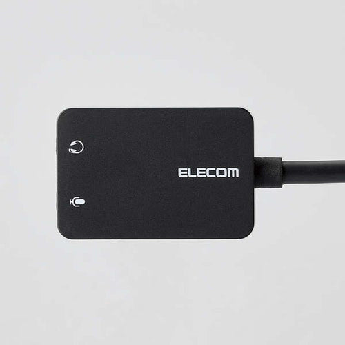 Elecom USB-CADC02BK USB C Audio Converter