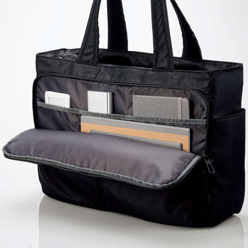 Elecom BM-TBBGBK Business Tote bag L capacity type (Black)