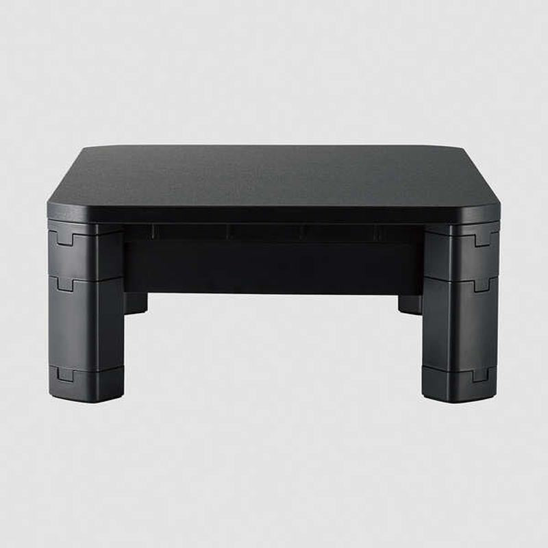 Elecom PCA-DPSP4830BK Monitor Stand with Drawer (Black)