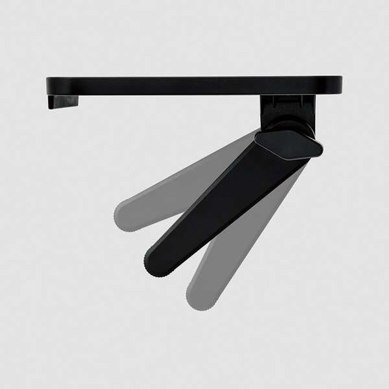 Elecom PCA-DPTP1812BK Display Board Single Leg (Black)