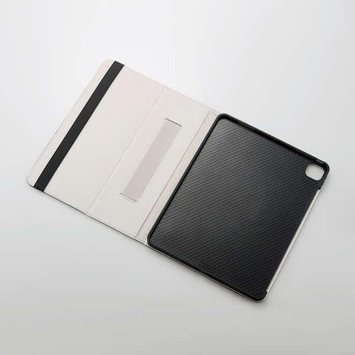 Elecom TB-A24PLPLF2BK iPad Pro 13 (2024) Soft Leather 2 Angles Stand (Bk)