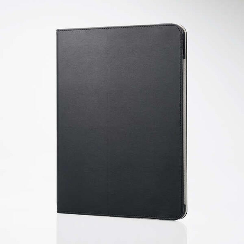 Elecom TB-A24PLPLF2BK iPad Pro 13 (2024) Soft Leather 2 Angles Stand (Bk)