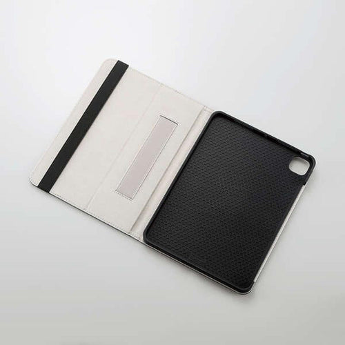 Elecom TB-A24PMPLF2BK iPad Pro 11 (2024) Soft Leather 2 Angles Stand (Bk)