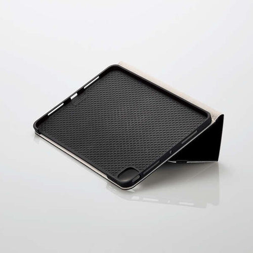 Elecom TB-A24PMPLF2BK iPad Pro 11 (2024) Soft Leather 2 Angles Stand (Bk)