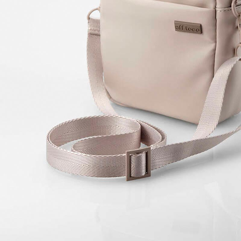 Elecom BMA-OFSC01BE Offtoco Small Sling Bag (Cream Beige)