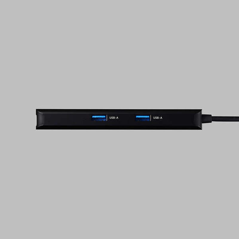 Elecom DST-C30BK 6 in 1 Docking Station 1 X USB C/HDMI/LAN Port 2 X USB A 1 X C PD100W