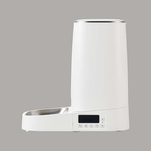 Elecom PET-AF03WH-G Auto Pet Feeder with 1 Bowl