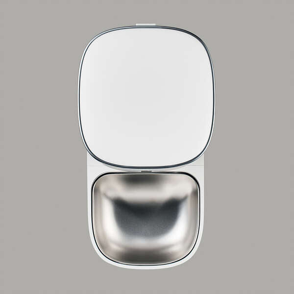 Elecom PET-AF03WH-G Auto Pet Feeder with 1 Bowl