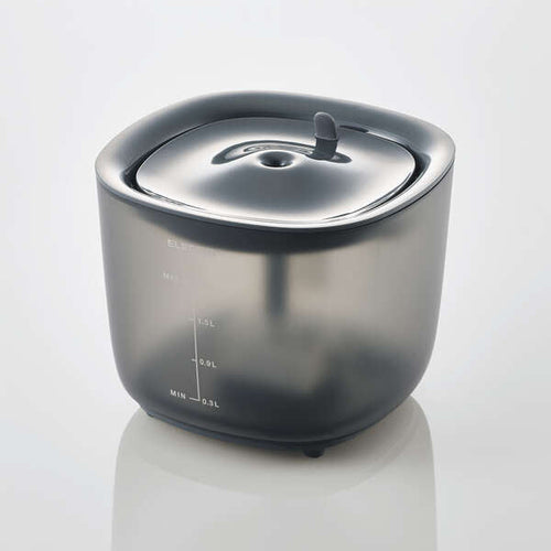 Elecom PET-WD02BK-G Auto Pet Water Fountain (Black)