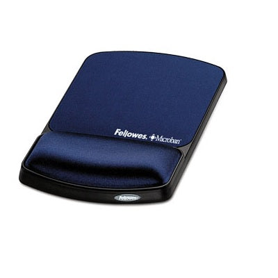 Fellowes F9175401 Mouse Pad with Wrist Microban (Blue)