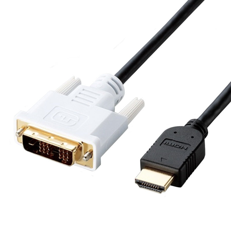 Elecom HDMI Adapter to DVI Cable 1.0m (DH-HTD10BK)