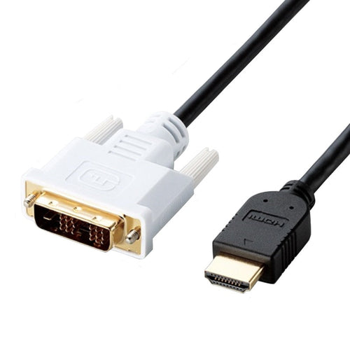 Elecom HDMI Adapter to DVI Cable 1.0m (DH-HTD10BK)
