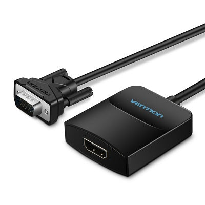 Vention ACNBB VGA to HDMI Adapter 0.15M Black