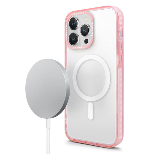 Garmma IG15-61PIM1 iPhone 15 6.1-inch Magnetic Safe Armour Case (Pink)