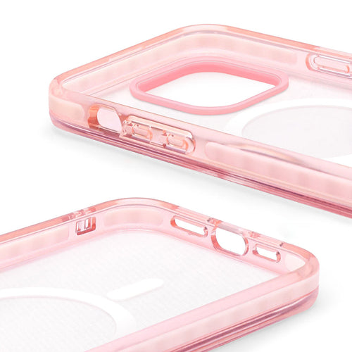 Garmma IG15P-67PIM1 iPhone 15 6.7-inch Pro Max Magnetic Safe Armour Case (Pink)