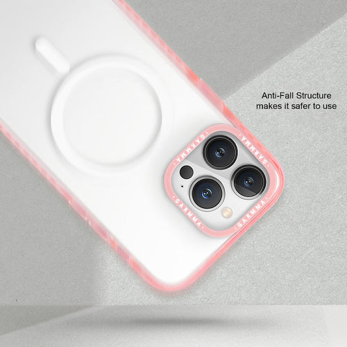 Garmma IG15P-67PIM1 iPhone 15 6.7-inch Pro Max Magnetic Safe Armour Case (Pink)