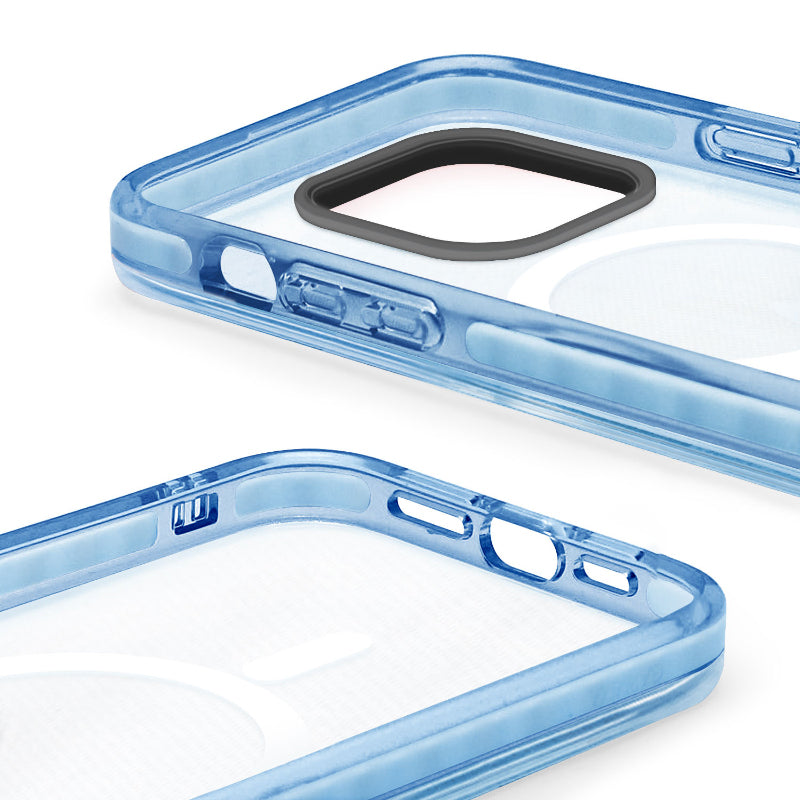 Garmma IG15-61LBM1 iPhone 15 6.1-inch Magnetic Safe Armour Case (Blue)